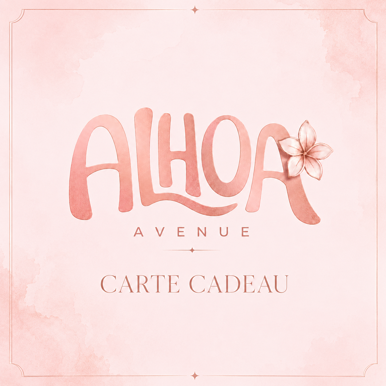 Carte cadeau Alhoa Avenue